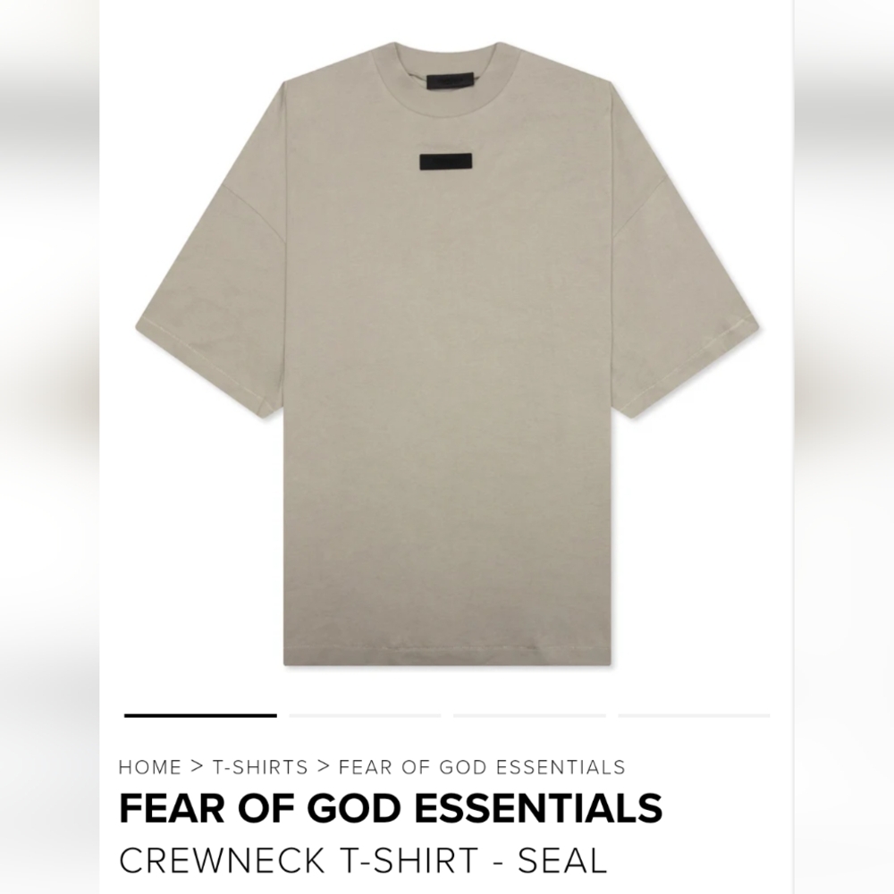 New Fear of God Essentials T-shirt